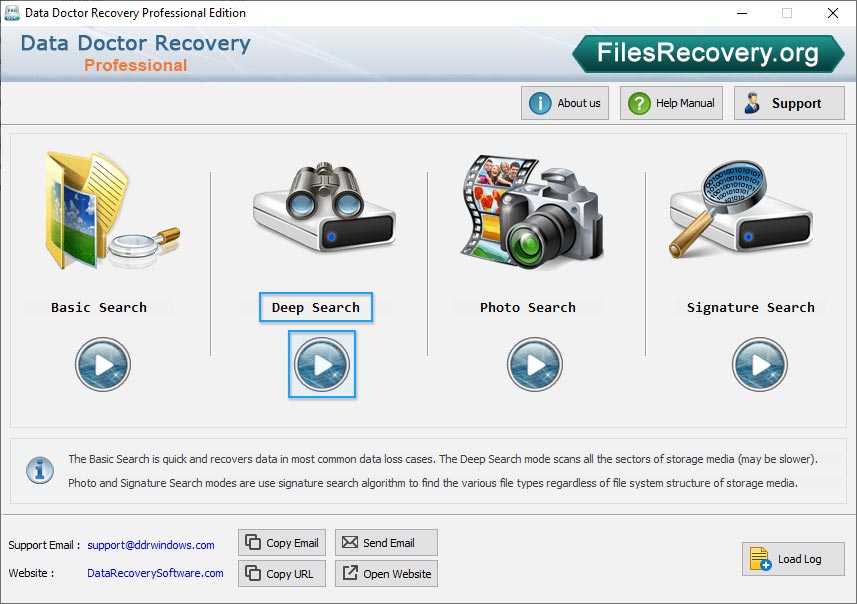 DDR Professional Data Recovery