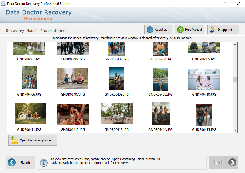 Open Containing Folder